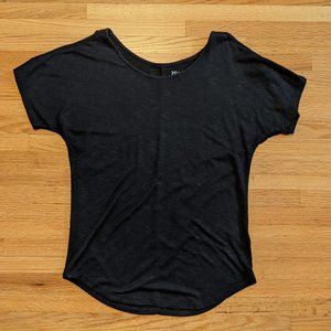 Mudd Black Cold Shoulder Top